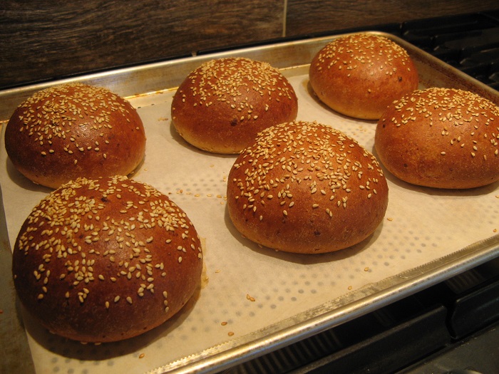 Hamburger Onion Parmesan Buns The Fresh Loaf